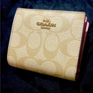COACH Bifold Wallet In Signature Canvas